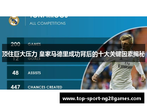 顶住巨大压力 皇家马德里成功背后的十大关键因素揭秘