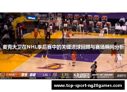 麦克大卫在NHL季后赛中的关键进球回顾与赛场瞬间分析 麦克大卫在NHL季后赛中的关键进球回顾与赛场瞬间分析